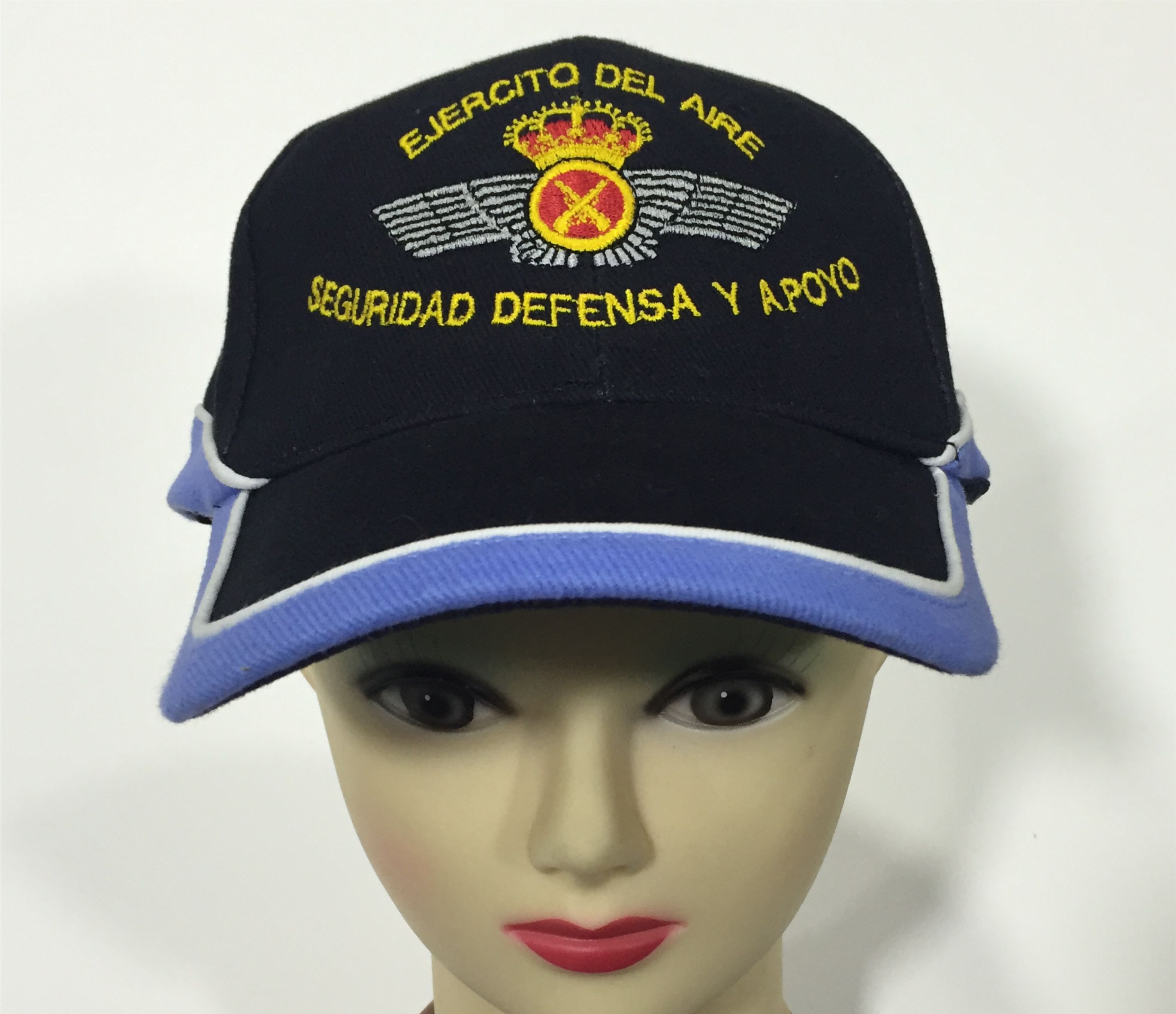 Gorra Ejército de Aire " Seguridad y Defensa " Azul marino + azu